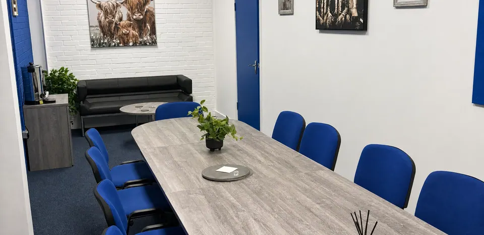 The meeting and training room