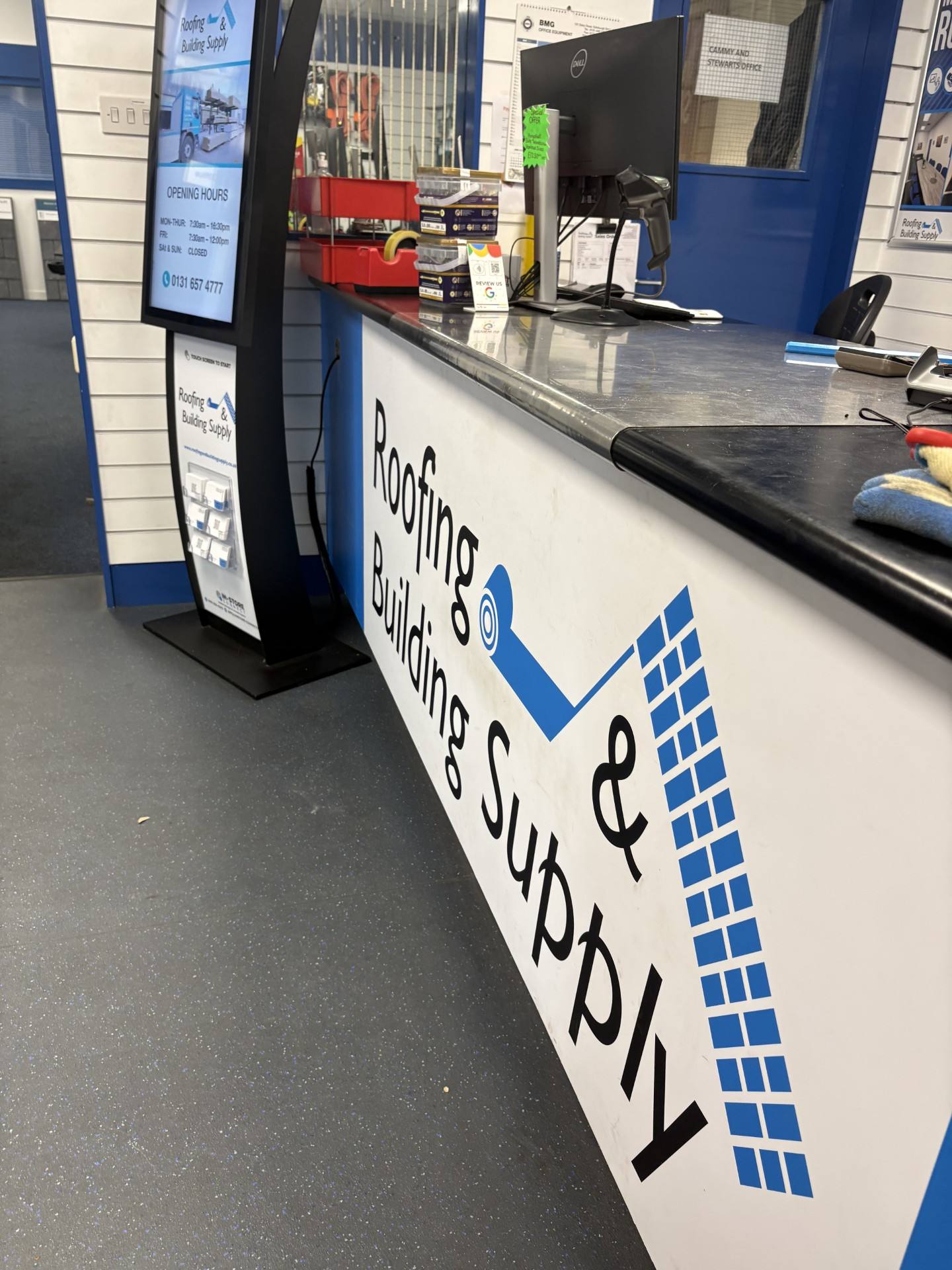 trade counter