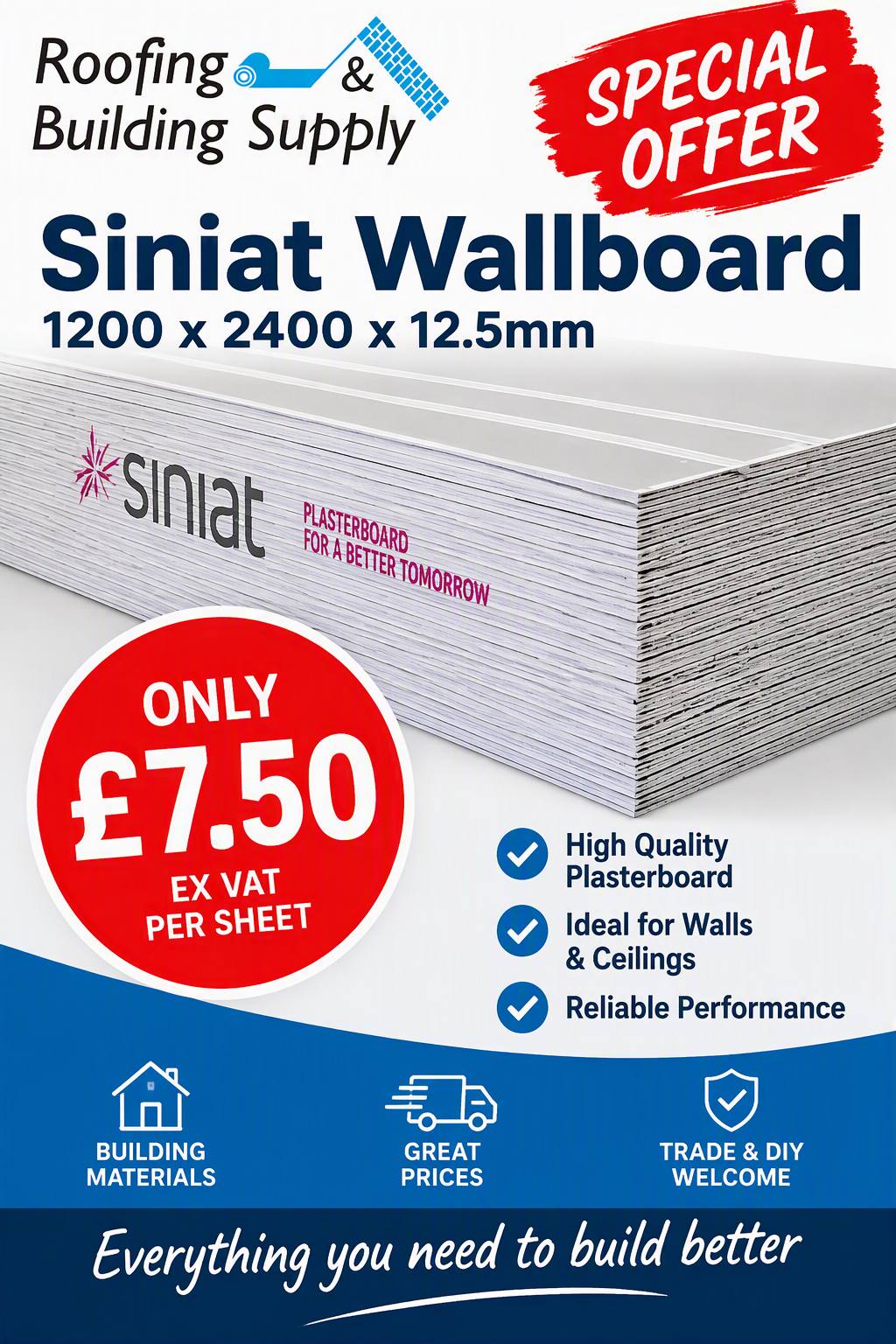 Siniat Wallboard